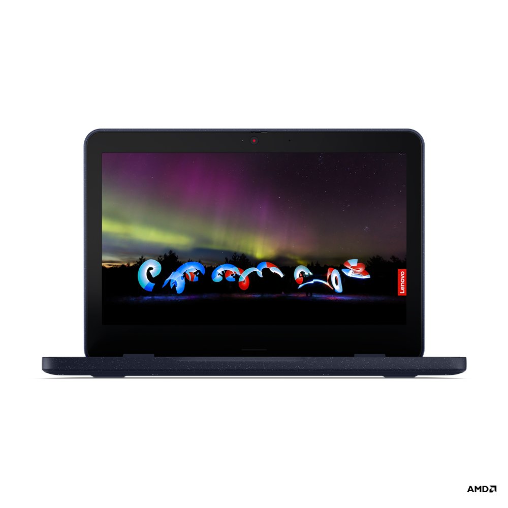Lenovo 100w Gen 3 (AMD) AMD 3000 3015e Laptop 29.5 cm (11.6") HD 4 GB DDR4-SDRAM 64 GB eMMC Wi-Fi 5 (802.11ac) Windows 10 Pro UK English Blue - Image 4