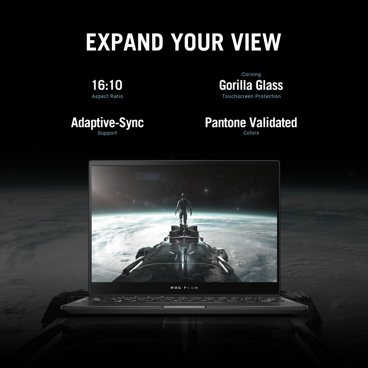 ASUS ROG Flow X13 GV301QE-K5121R AMD Ryzen™ 9 5980HS Hybrid (2-in-1) 34 cm (13.4") Touchscreen WQUXGA 16 GB LPDDR4x-SDRAM 1 TB SSD NVIDIA GeForce RTX 3050 Ti Wi-Fi 6 (802.11ax) Windows 10 Pro Black - Image 20