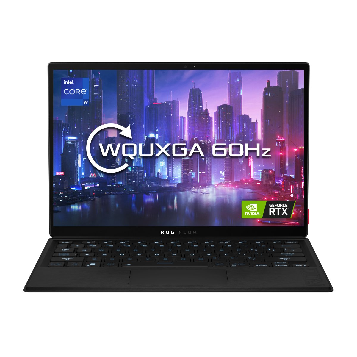 ASUS ROG Flow Z13 GZ301ZE-LC218W Intel® Core™ i9 i9-12900H Hybrid (2-in-1) 34 cm (13.4") Touchscreen WQUXGA 16 GB LPDDR5-SDRAM 1 TB SSD NVIDIA GeForce RTX 3050 Ti Wi-Fi 6E (802.11ax) Windows 11 Home Black - Image 12