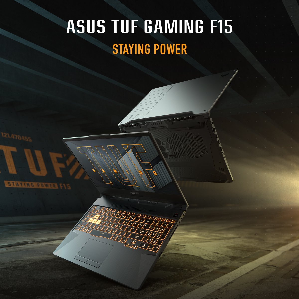ASUS TUF Gaming F15 FX506HEB-HN145W Intel® Core™ i5 i5-11400H Laptop 39.6 cm (15.6") Full HD 8 GB DDR4-SDRAM 512 GB SSD NVIDIA GeForce RTX 3050 Ti Wi-Fi 6 (802.11ax) Windows 11 Home Black, Grey - Image 8