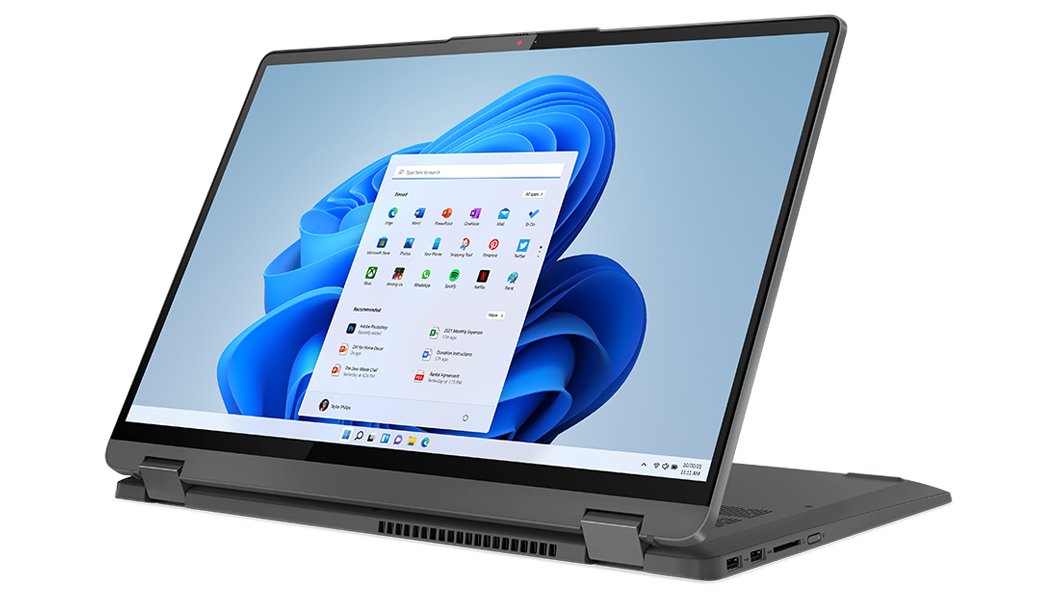 Lenovo IdeaPad Flex 5 16IAU7 Intel® Core™ i5 i5-1235U Hybrid (2-in-1) 40.6 cm (16") Touchscreen WUXGA 8 GB LPDDR4x-SDRAM 256 GB SSD Wi-Fi 6 (802.11ax) Windows 11 Home in S mode UK English Grey - Image 3