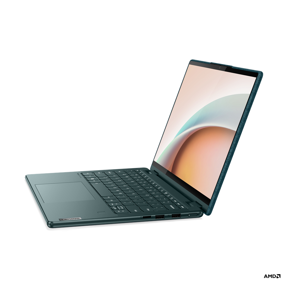 Lenovo Yoga 6 13ALC7 AMD Ryzen™ 7 5700U Hybrid (2-in-1) 33.8 cm (13.3") Touchscreen WUXGA 16 GB LPDDR4x-SDRAM 512 GB SSD Wi-Fi 6 (802.11ax) Windows 11 Home UK English Teal - Image 4