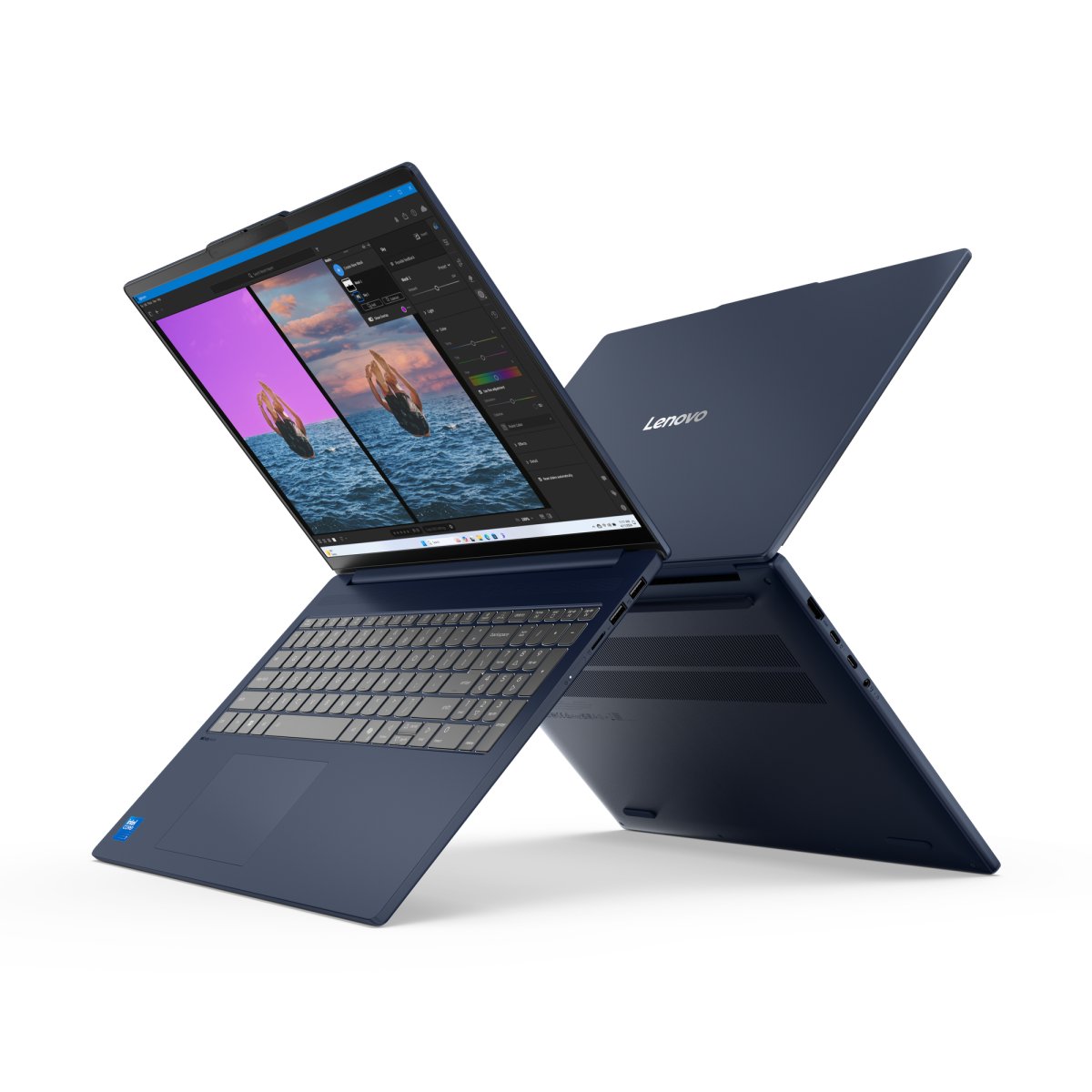 Lenovo IdeaPad Slim 5 16IRH10 Intel® Core™ i5 i5-13420H Laptop 40.6 cm (16") WUXGA 24 GB DDR5-SDRAM 512 GB SSD Wi-Fi 7 (802.11be) Windows 11 Home English Blue - Image 4
