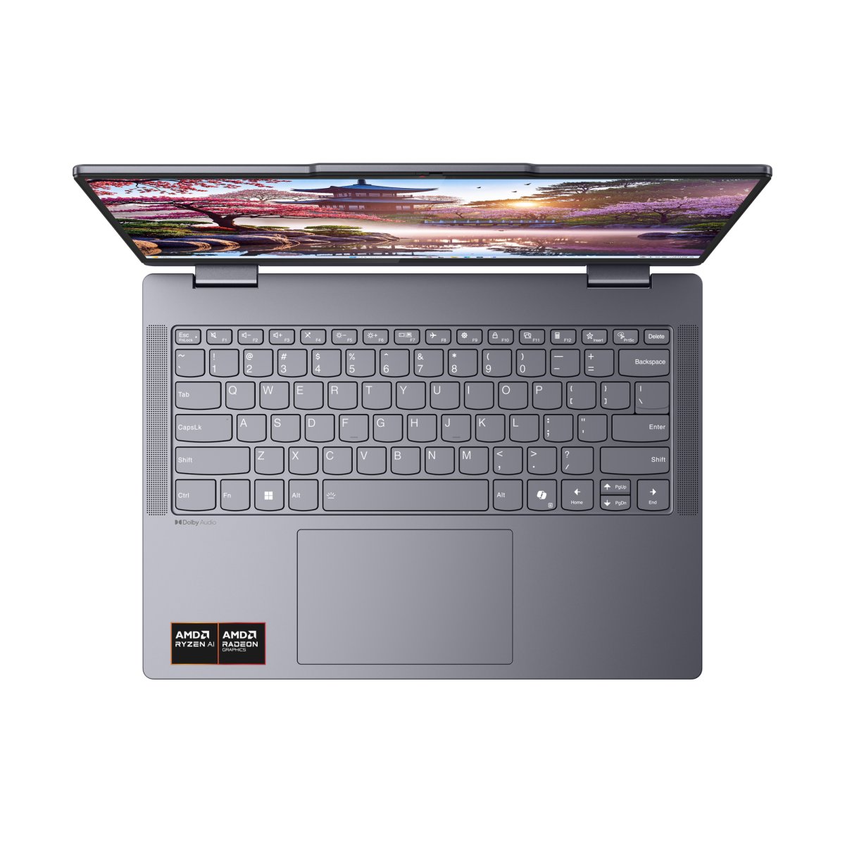 Lenovo IdeaPad 5 2-in-1 14AKP10 Copilot+ PC AMD Ryzen™ AI 5 340 Hybrid (2-in-1) 35.6 cm (14") Touchscreen WUXGA 16 GB LPDDR5x-SDRAM 512 GB SSD Wi-Fi 7 (802.11be) Windows 11 Home English Grey - Image 3