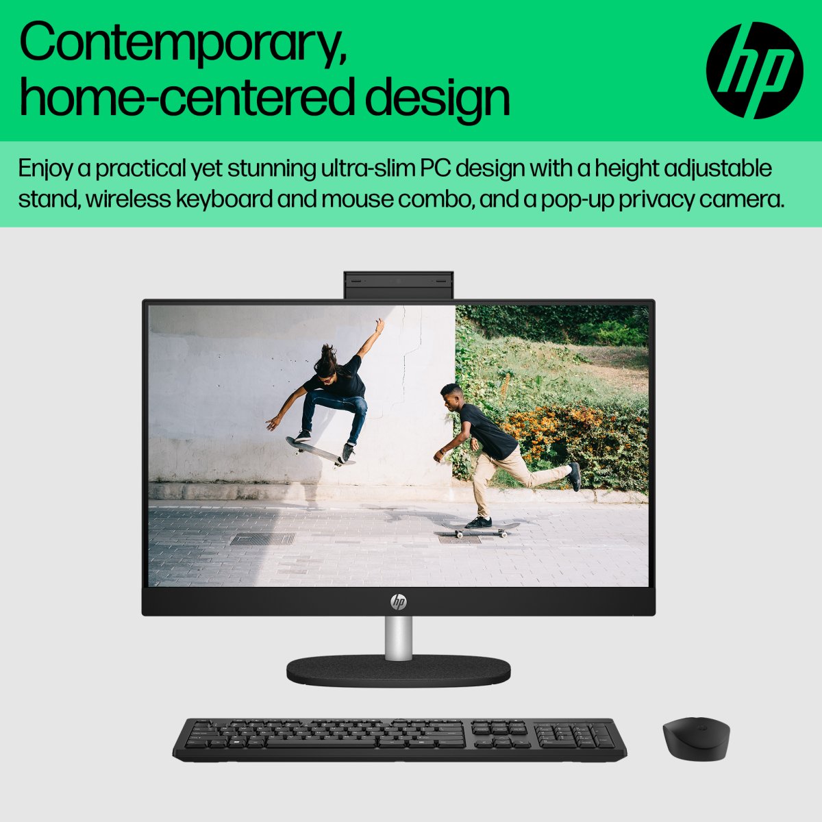 HP 24 -cr0063na PC Intel® Core™ i3 i3-N300 60.5 cm (23.8") 1920 x 1080 pixels All-in-One PC 8 GB DDR4-SDRAM 256 GB SSD Windows 11 Home Wi-Fi 6 (802.11ax) White - Image 8