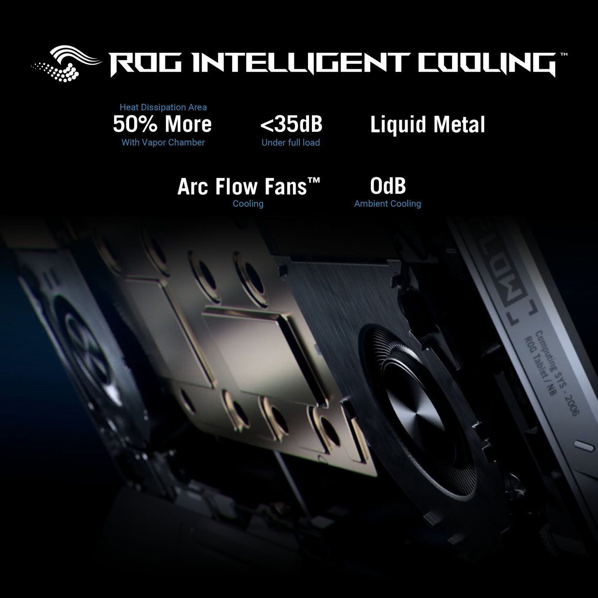 ASUS ROG Flow Z13 GZ301VU-MU001W Intel® Core™ i9 i9-13900H Hybrid (2-in-1) 34 cm (13.4") Touchscreen WQXGA 16 GB LPDDR5-SDRAM 1 TB SSD NVIDIA GeForce RTX 4050 Wi-Fi 6E (802.11ax) Windows 11 Home Black - Image 5