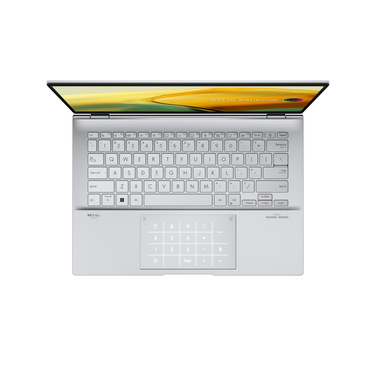 ASUS Zenbook 14 OLED UX3402VA-KN521W Intel® Core™ i9 i9-13900H Laptop 35.6 cm (14") Touchscreen 2.8K 16 GB LPDDR5-SDRAM 1 TB SSD Wi-Fi 6E (802.11ax) Windows 11 Home Silver - Image 3