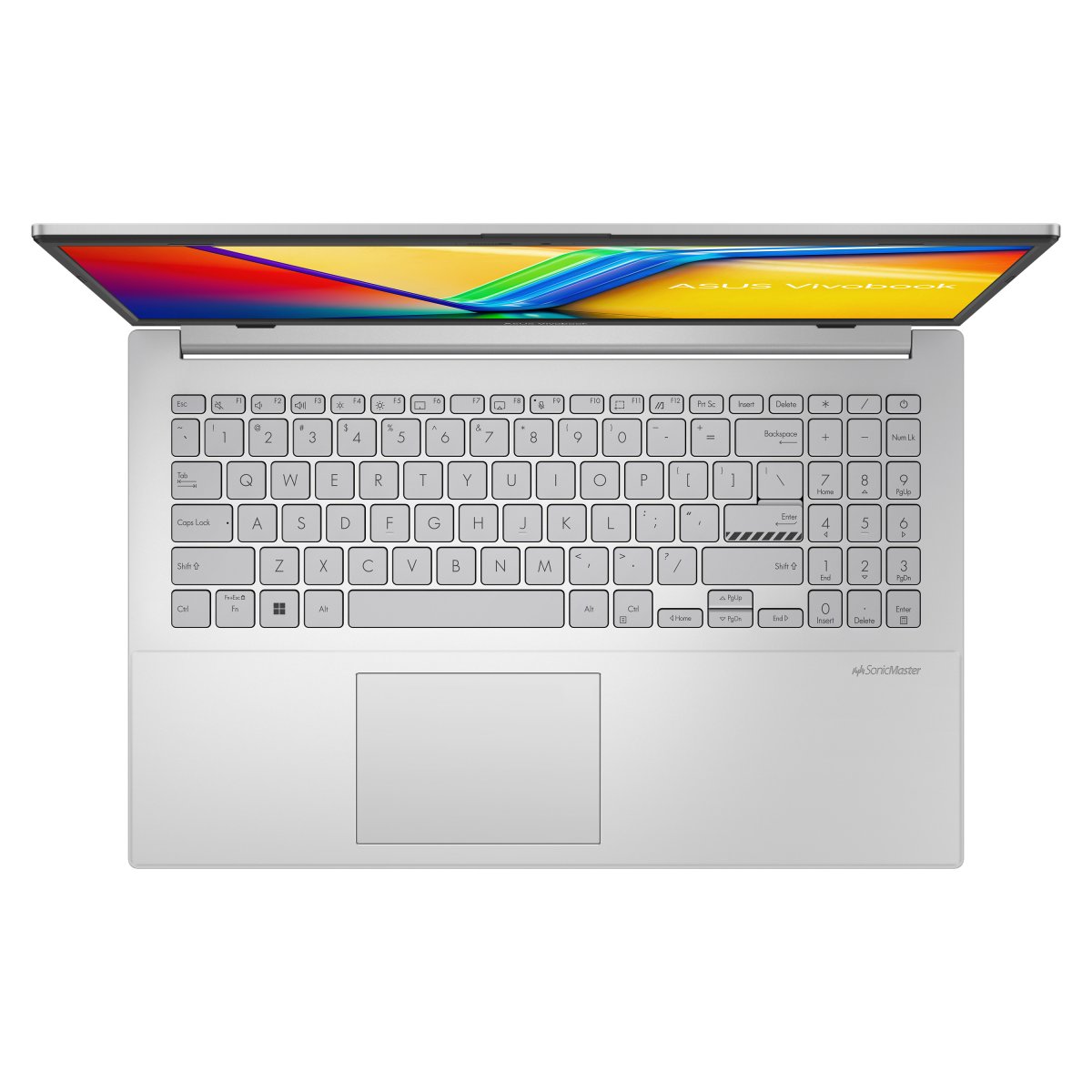 ASUS Vivobook Go 15 E1504FA-BQ2077W AMD Ryzen™ 3 7320U Laptop 39.6 cm (15.6") Full HD 8 GB LPDDR5-SDRAM 512 GB SSD Wi-Fi 6E (802.11ax) Windows 11 Home Silver - Image 5