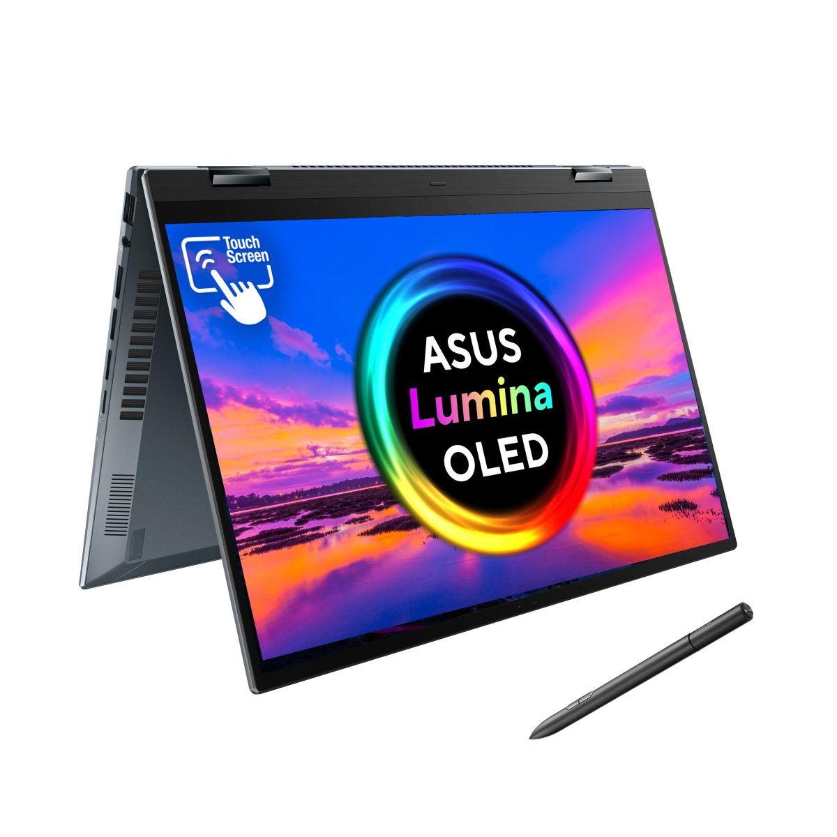 ASUS Zenbook 14 Flip OLED UP5401ZA-KN056W Intel® Core™ i5 i5-12500H Hybrid (2-in-1) 35.6 cm (14") Touchscreen 2.8K 16 GB LPDDR5-SDRAM 512 GB SSD Wi-Fi 6E (802.11ax) Windows 11 Home Grey - Image 12