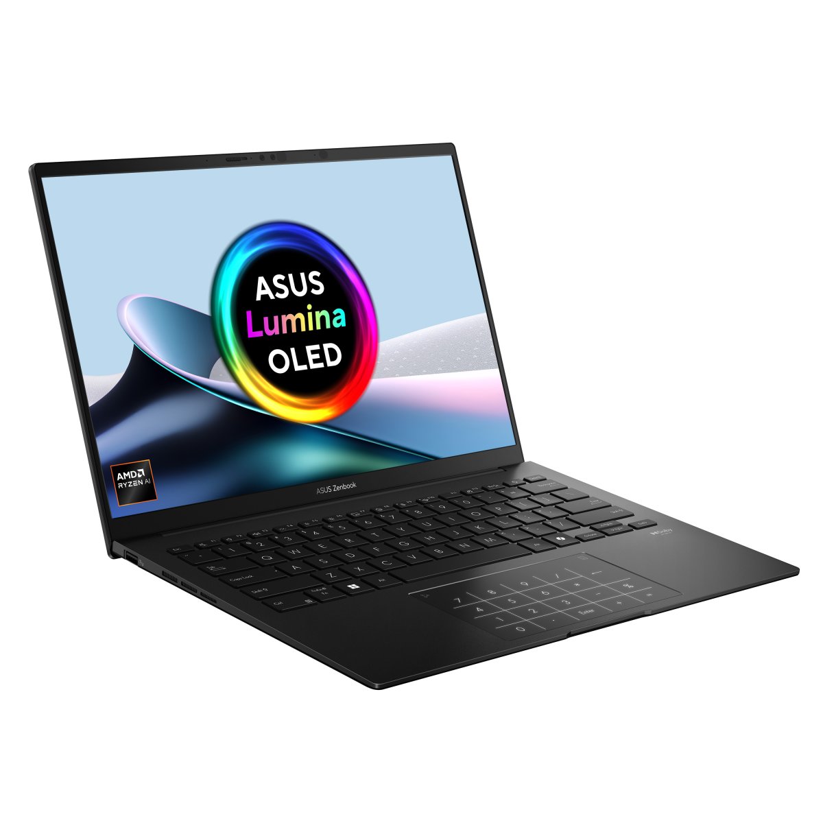 ASUS Zenbook 14 OLED UM3406KA-PP005W AMD Ryzen AI 7 PRO 350 Laptop 35.6 cm (14") 3K 16 GB LPDDR5x-SDRAM 1 TB SSD Wi-Fi 6E (802.11ax) Windows 11 Home Black - Image 2