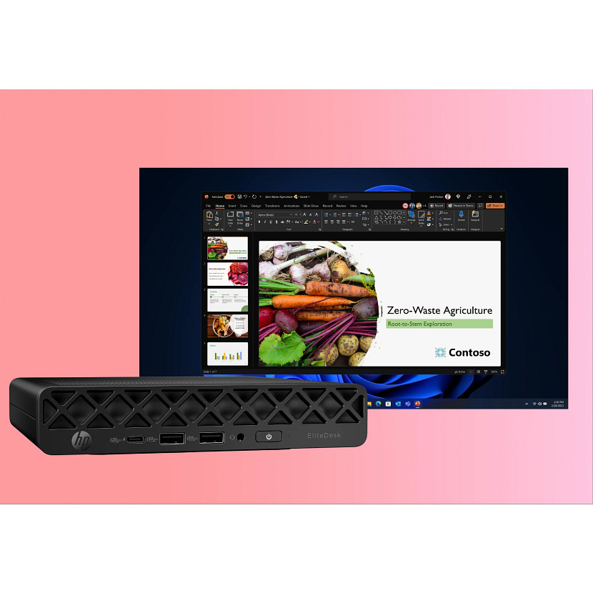HP EliteDesk 8 Mini G1i AI Intel Core Ultra 5 235T 16 GB DDR5-SDRAM 512 GB SSD Windows 11 Pro Mini PC AI PC Black - Image 12