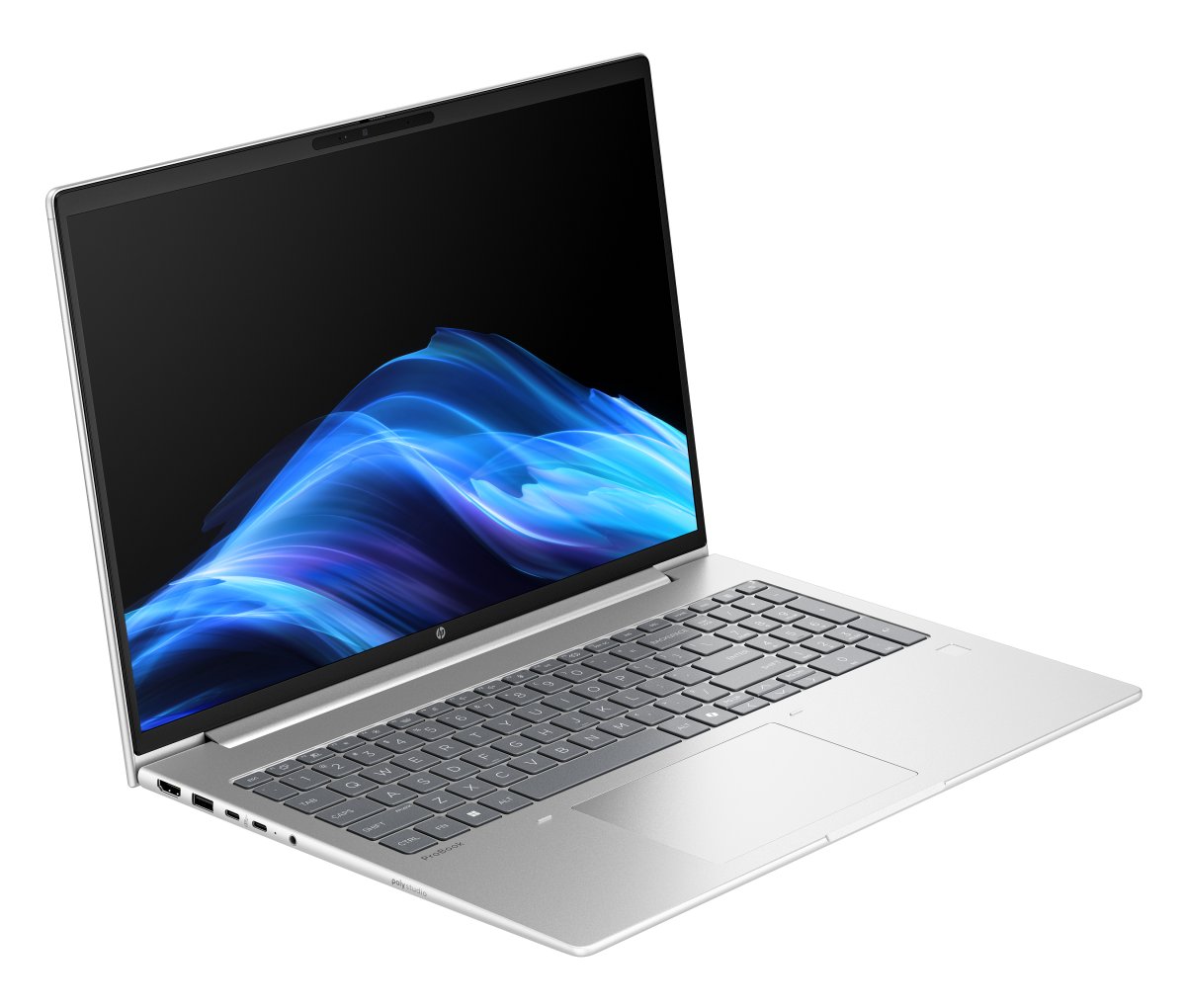 HP ProBook 4 G1ah AMD Ryzen™ 5 220 Laptop 40.6 cm (16") WUXGA 16 GB DDR5-SDRAM 256 GB SSD Wi-Fi 6E (802.11ax) Windows 11 Pro AI PC Silver - Image 2