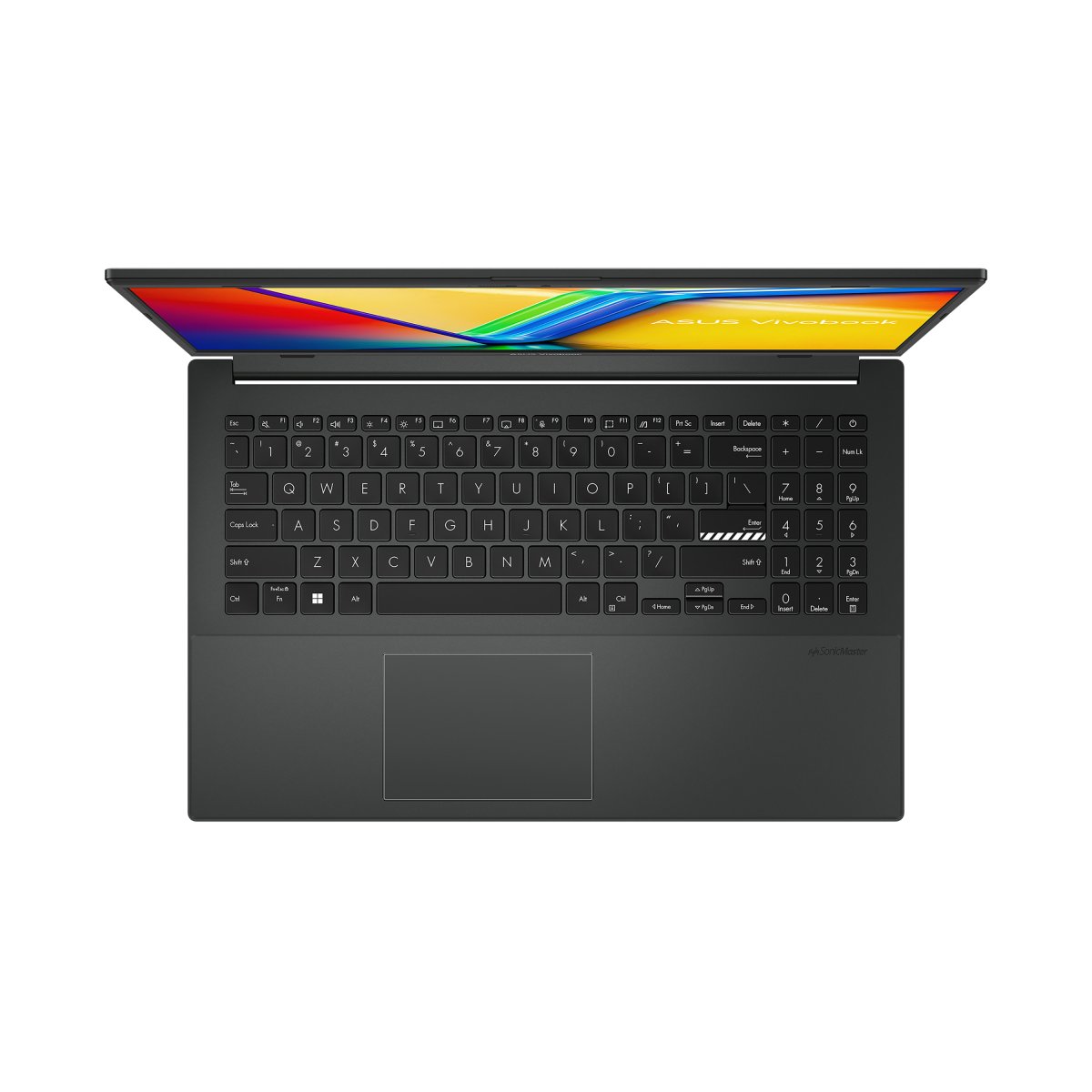 ASUS Vivobook Go 15 E1504FA-NJ715W AMD Ryzen™ 3 7320U Laptop 39.6 cm (15.6") Full HD 8 GB LPDDR5-SDRAM 128 GB SSD Wi-Fi 6E (802.11ax) Windows 11 Home in S mode Black - Image 3