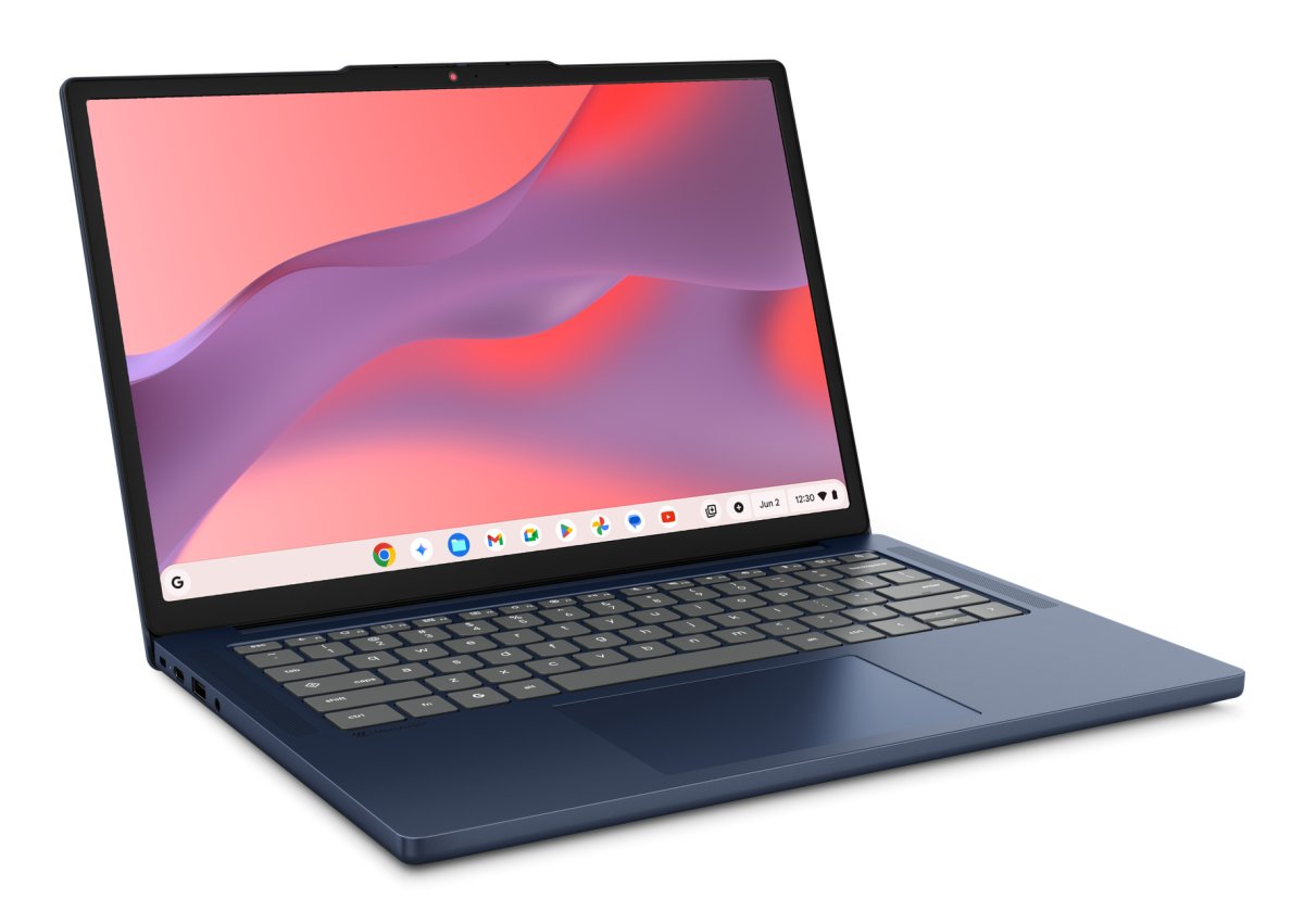 Lenovo Chrome 14M8911 MediaTek Kompanio 540 Chromebook 35.6 cm (14") Touchscreen WUXGA 4 GB LPDDR5x-SDRAM 64 GB UFS Wi-Fi 7 (802.11be) ChromeOS English Blue - Image 4