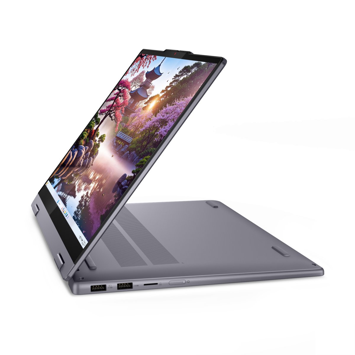 Lenovo IdeaPad 5 2-in-1 14AKP10 Copilot+ PC AMD Ryzen™ AI 5 340 Hybrid (2-in-1) 35.6 cm (14") Touchscreen WUXGA 16 GB LPDDR5x-SDRAM 512 GB SSD Wi-Fi 7 (802.11be) Windows 11 Home English Grey - Image 15