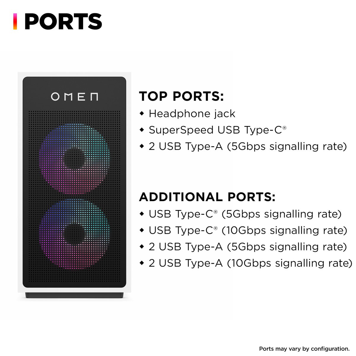 HP OMEN 35L GT16-0034na Intel Core Ultra 7 265K 32 GB DDR5-SDRAM 2 TB HDD+SSD NVIDIA GeForce RTX 5080 Windows 11 Home Tower PC AI PC Black - Image 4