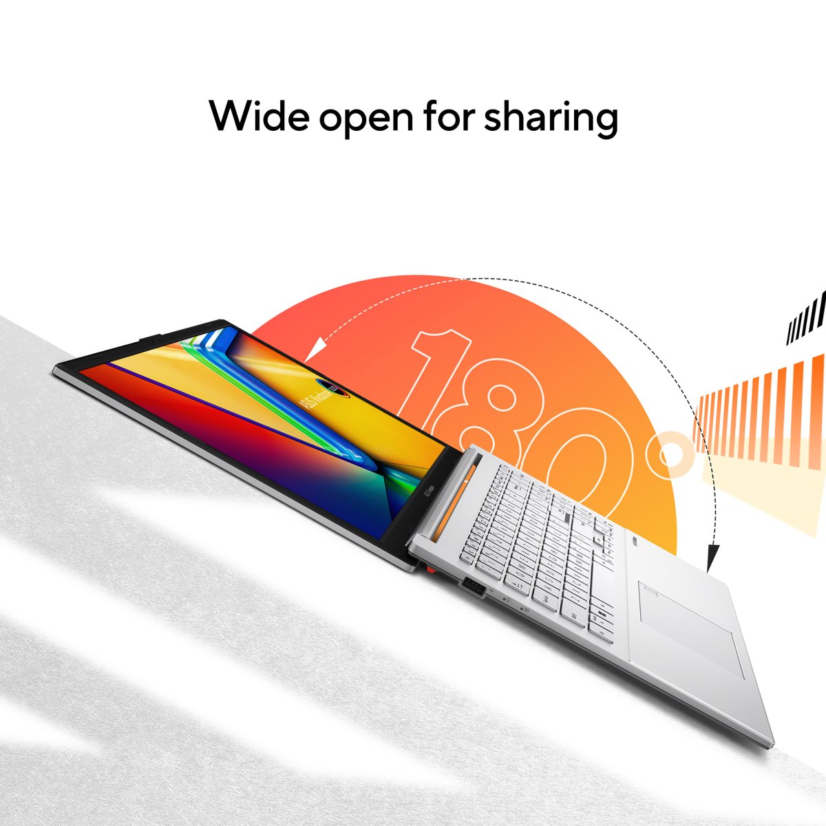 ASUS Vivobook Go 15 E1504FA-BQ2885W AMD Ryzen™ 3 7320U Laptop 39.6 cm (15.6") Full HD 8 GB LPDDR5-SDRAM 512 GB SSD Wi-Fi 6E (802.11ax) Windows 11 Home in S mode Silver - Image 12