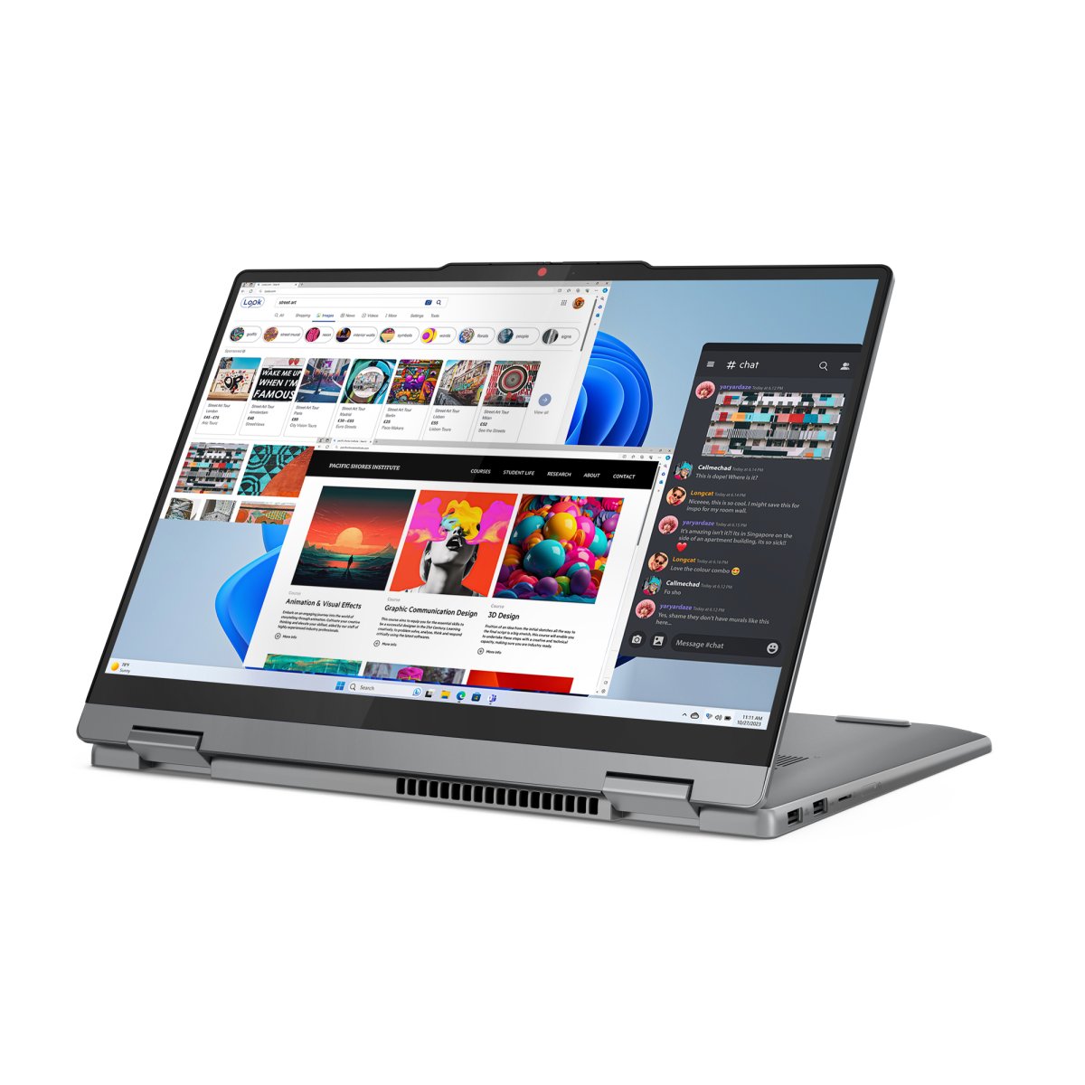 Lenovo IdeaPad 5 2-in-1 14IRH9 Intel® Core™ i7 i7-13620H Hybrid (2-in-1) 35.6 cm (14") Touchscreen WUXGA 16 GB LPDDR5x-SDRAM 1 TB SSD Wi-Fi 6 (802.11ax) Windows 11 Home UK English Grey - Image 10