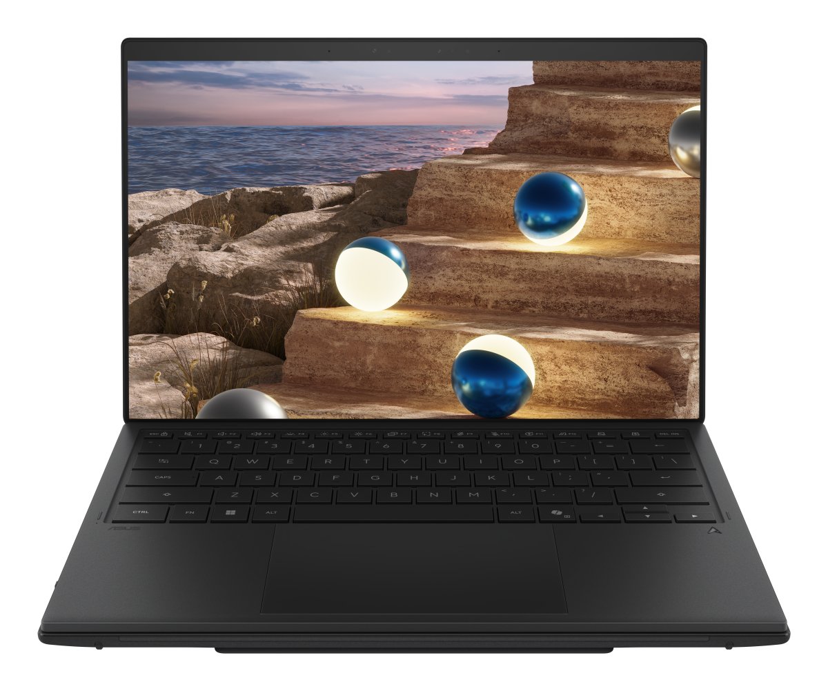 ASUS Zenbook Duo UX8407AA-SN102W Intel Core Ultra X9 388H Laptop 35.6 cm (14") Touchscreen 3K 32 GB LPDDR5x-SDRAM 1 TB SSD Wi-Fi 7 (802.11be) Windows 11 Home Grey