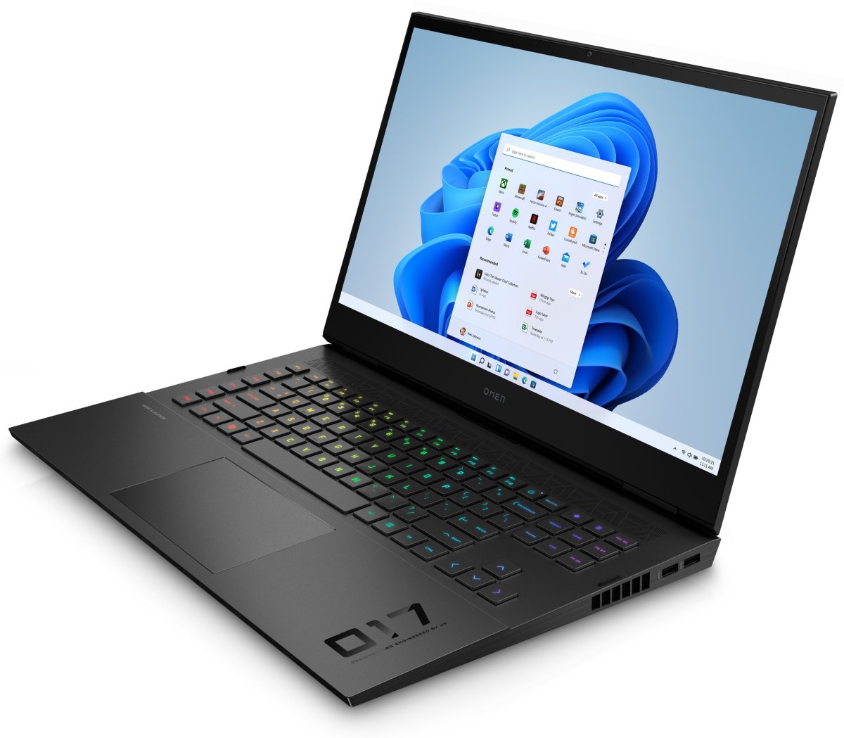 HP OMEN 17-ck0015na 17.3-inch QHD 165Hz Intel Core i7-11800H 16GB 1TB SSD Gaming Laptop Black