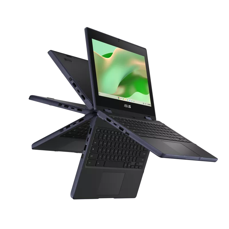 ASUS Chromebook CR11 Flip 11.6-inch Touchscreen Intel N150 8GB 64GB ChromeOS 5-Year Warranty